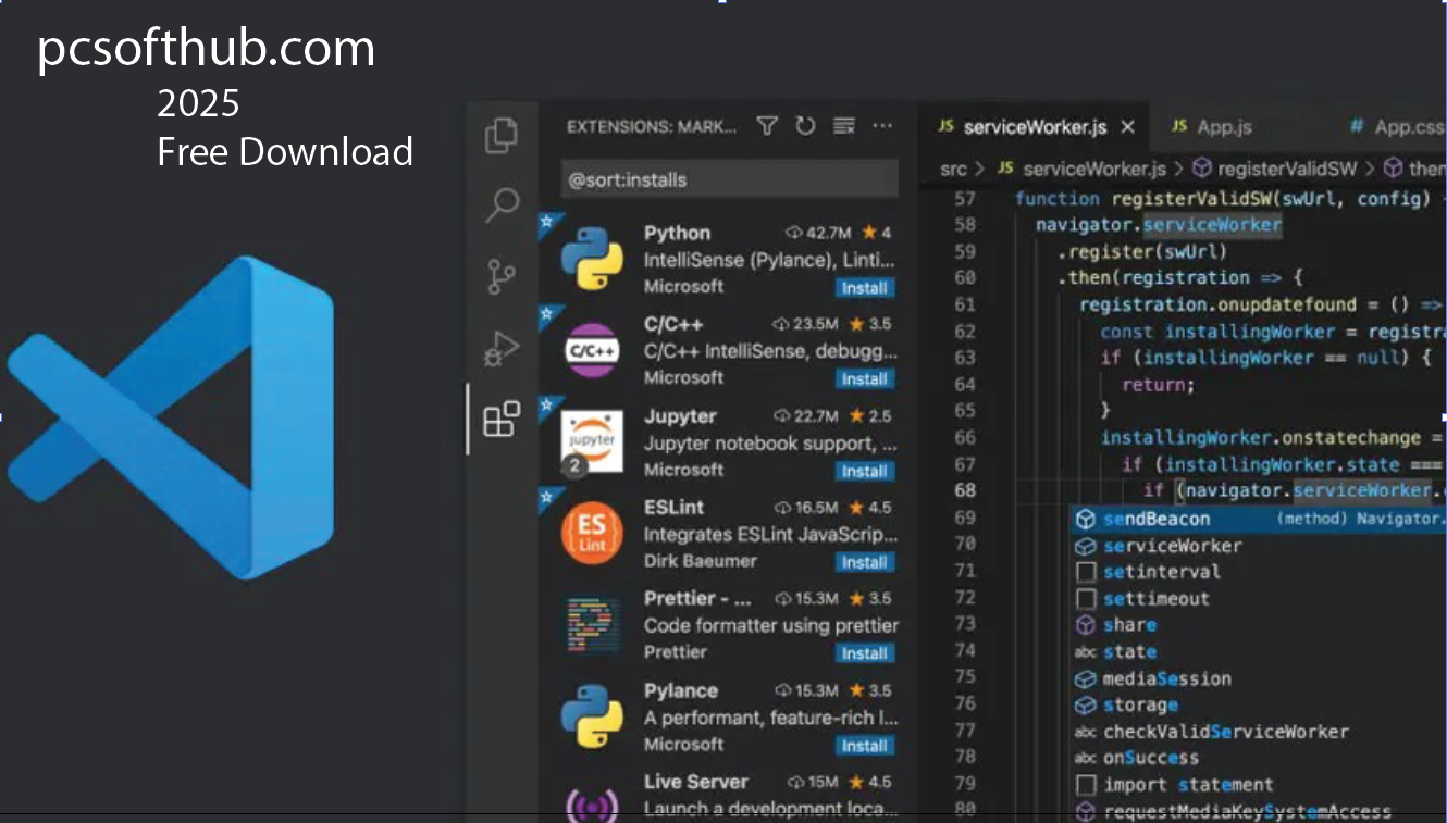 Download Visual Studio Code 2025 for Free (64-bit) Version