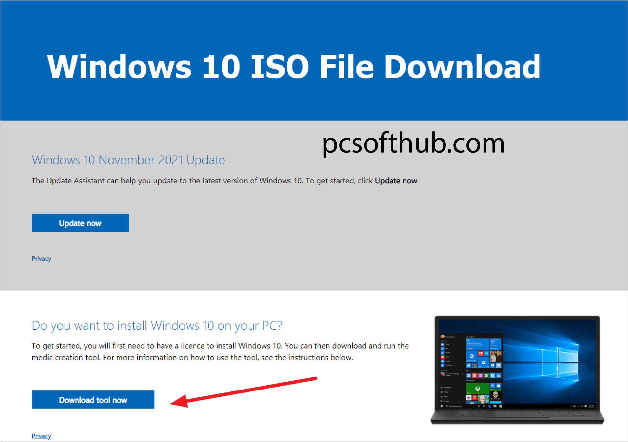 Windows 10 ISO File Free