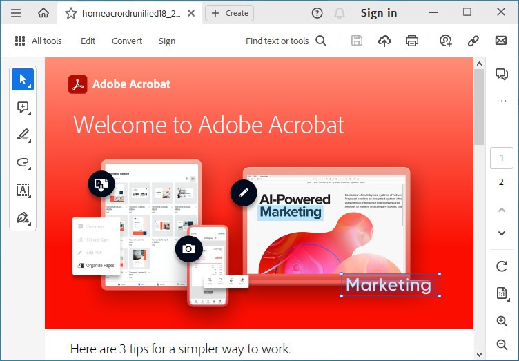 Adobe Acrobat Reader DC 2024 Free