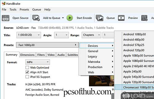 HandBrake Free Download