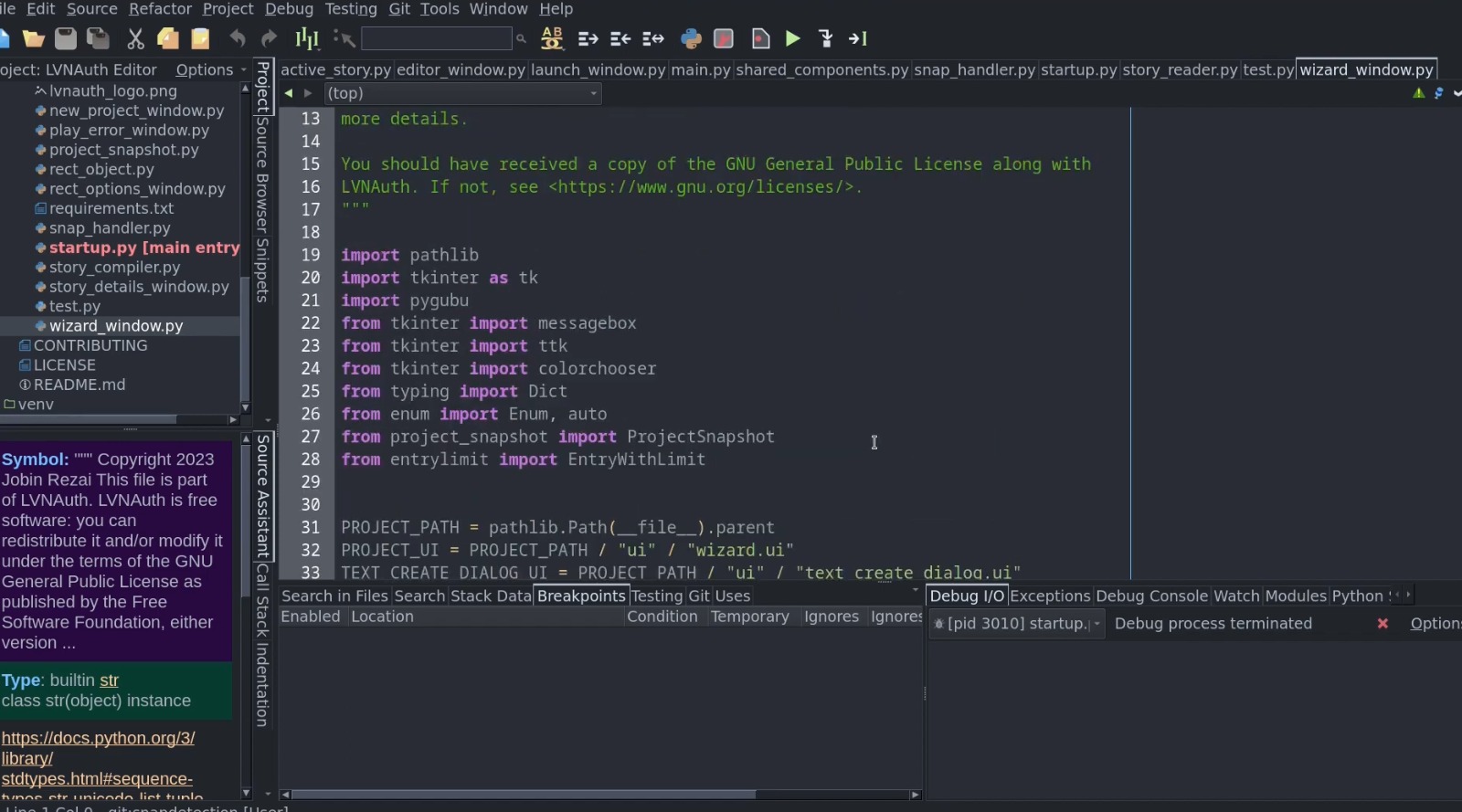 Wing IDE Pro 10