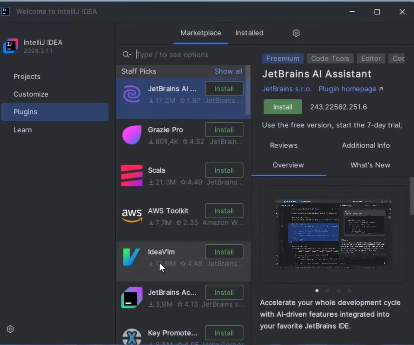 IntelliJ IDEA Community 2025