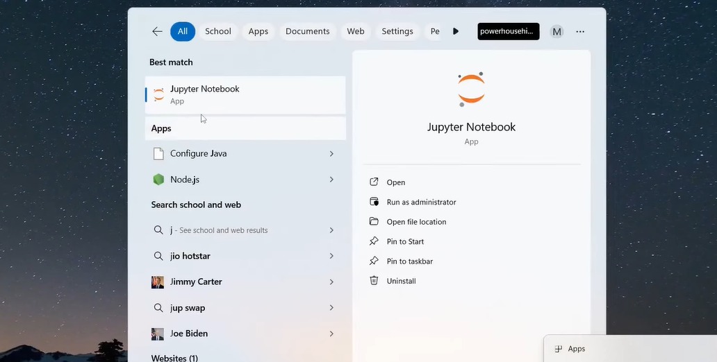 Jupyter Notebook 2025