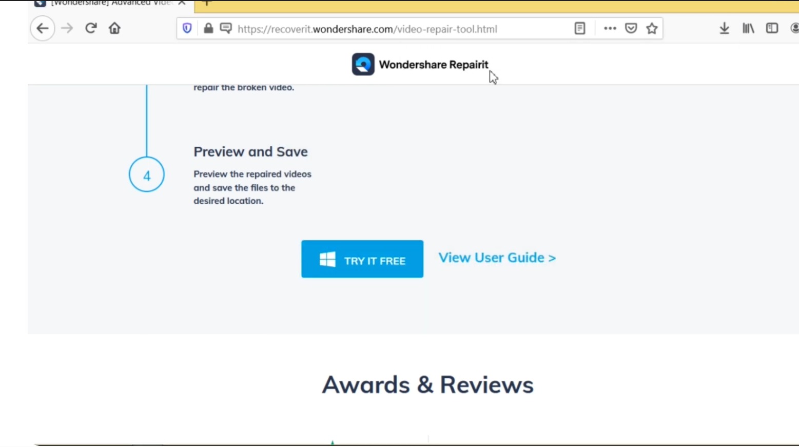 Wondershare Repairit 6