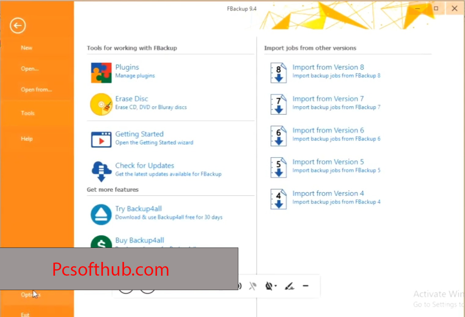 Download FBackup 9 Free
