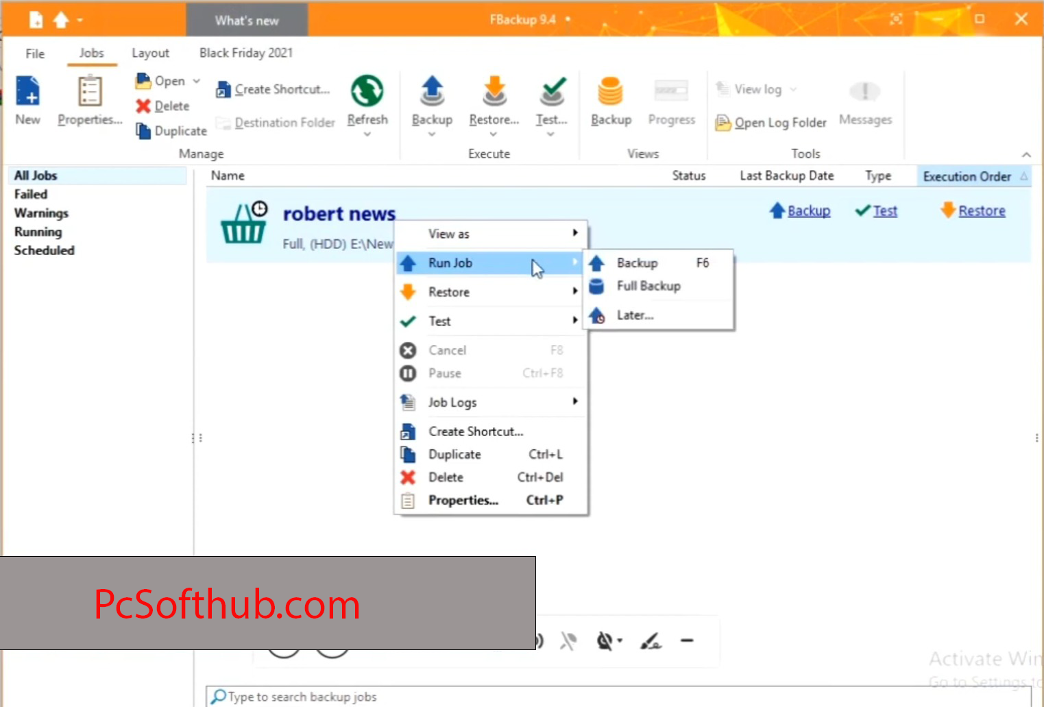 FBackup 9 Free
