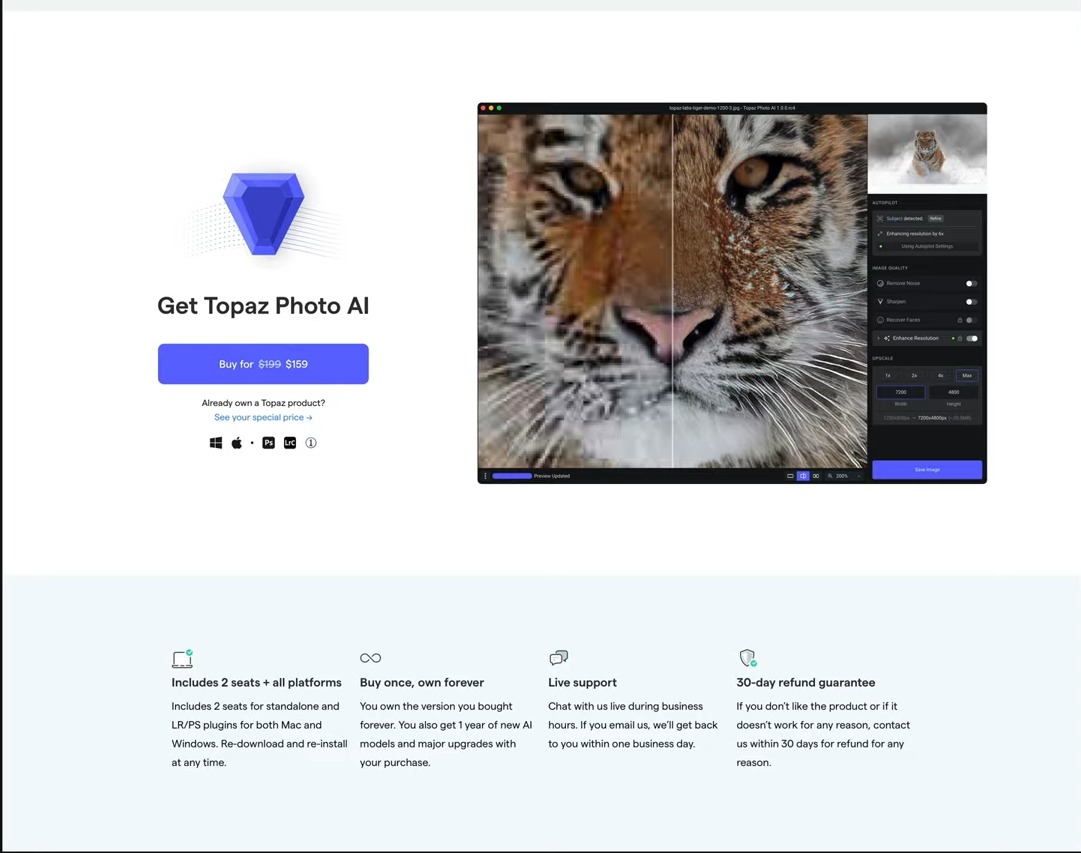 Topaz Photo AI 4 Free