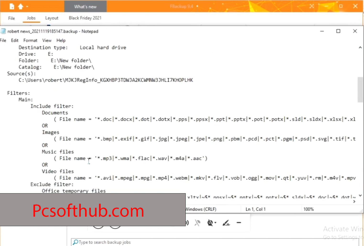 FBackup 9 Free